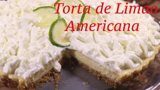 Torta de limāo Americana  Key Lime Tart [upl. by Missie]