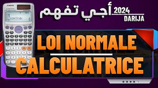 how to use calculatrice casio fx 991es plus LA LOI NORMALE DARIJA [upl. by Cortie898]