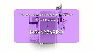 MUST HAVE  3in1 Hydro Microdermabrasion Machine  Model MS4274PRO [upl. by Dedra]