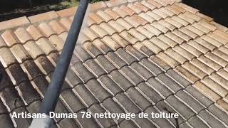 Nettoyage de toiture décontaminants de toiture hydrofuge toiture anti mousse toiture 78 Yvelines [upl. by Ik]