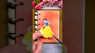 Journaling 다꾸  Princess Snow White 백설공주  Scrapbooking [upl. by Assiren]