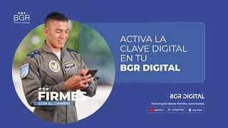 Activa tu clave digital para transaccionar en BGR Digital [upl. by Aspasia]