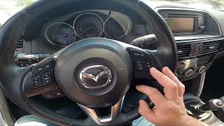 How to Enable or Disable Cruise Control in Mazda CX5 I  2011 – 2017 [upl. by Woodley]