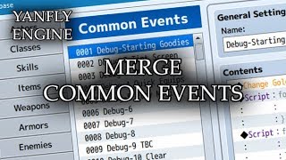 YEP193  Merge Common Events  RPG Maker MV [upl. by Ahsyad]