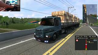 ETS2 ME FERREI BATI O 143H NA TRASEIRA DO TRATOR 2 BATIDA DE 1 SO VEZ [upl. by Annasus]