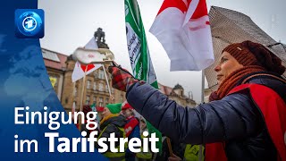 Einigung im Tarifstreit des öffentlichen Dienstes der Länder [upl. by Radnaxela]