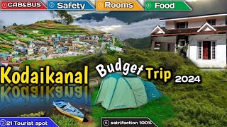 Kodaikanal budget trip 🥶 2024 hidden spot amp 21 tourist spot kodaikanal budget kodaikanalhills [upl. by Verne]