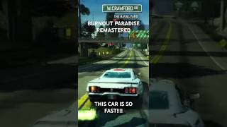 BURNOUT PARADISE REMASTEREDNINTENDO SWITCH GAMEPLAYshorts burnoutparadiseremastered [upl. by Kcirde]