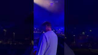 Jurgen Klopp Hyping the Crowd during Jamie XX Set in Berlin 😂❤️ JurgenKlopp JamieXX Rave [upl. by Euqinue501]