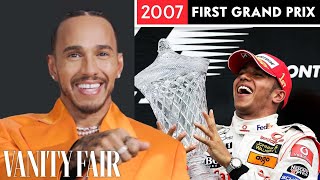 Lewis Hamilton Reflects on 7 LifeChanging Moments  Vanity Fair [upl. by Drofniw576]