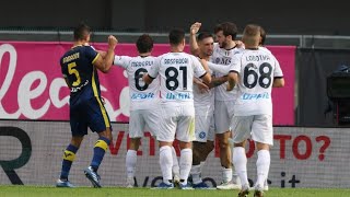 Verona Napoli 1  3 il Napoli fa quello che sa fare meglio  distruggere lavversario [upl. by Suivatal]