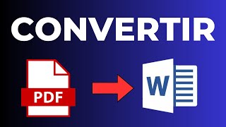 🔴Cómo CONVERTIR un documento de PDF a Word Es el mejor 😉 [upl. by Cowan]