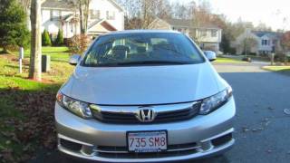 2012 Honda Civic EX Review [upl. by Okir]