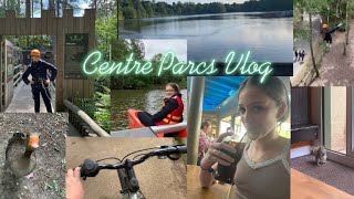 CENTRE PARCS VLOG Aerial Adventure Subtropical paradise Hucks restaurant ect [upl. by Ajtak272]