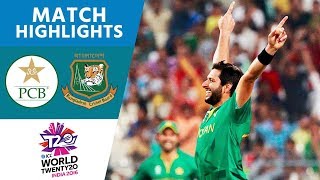 Afridi Stars in Comfortable Win  Pakistan vs Bangladesh  ICC Mens WT20 2016  Highlights [upl. by Nnahtur]