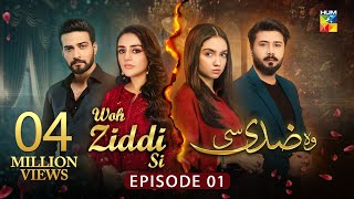 Woh Ziddi Si  Episode 01  22nd September 2024  Aina Asif amp Ali Abbas  HUM TV [upl. by Drarej]