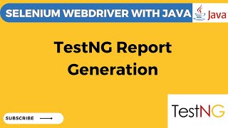 TestNG Tutorial 12 TestNG Report Generation in Selenium  How to Generate Report in TestNG [upl. by Llerral]