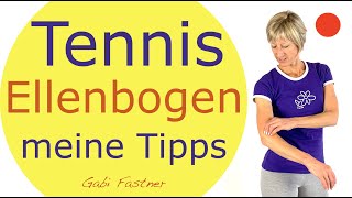 🎾 TennisArmEllenbogem meine Tipps  ohne Geräte [upl. by Constantia]