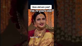 Rekha on The Kapil Sharma Show rekha kapilsharma thekapilsharmashow comedy [upl. by Alurta]