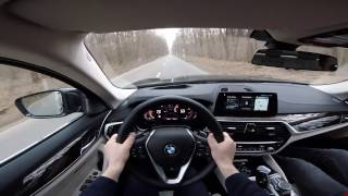 2017 BMW 5 Series 530D G30 GoPro POV Test Drive and Acceleration [upl. by Zilvia]