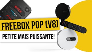 Freebox POP La nouvelle box PETITE mais PUISSANTE par Free [upl. by Tnecniv]