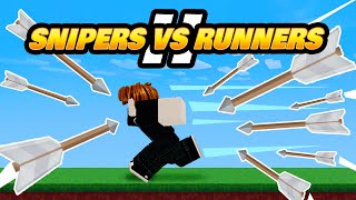 Snipers vs Runners 2  New Sniper BedWars Custom Map [upl. by Syman884]