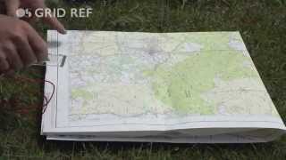 How to take a 4figure grid reference with Steve Backshall and Ordnance Survey [upl. by Nofpets]