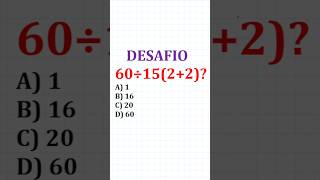 RESPOSTA DO DESAFIO 60÷1522 [upl. by Nigrom]