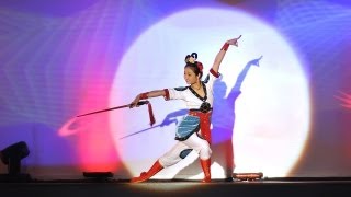 Classical Chinese Double Sword Dance performed by Tiffany Chan [upl. by Mongeau760]