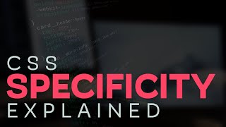 CSS Specificity explained [upl. by Auqenes]