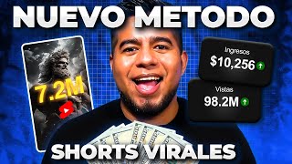 🤯 Cómo hacer YouTube Shorts VIRALES 10M de Vistas [upl. by Neeron516]