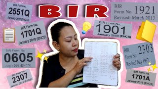 BIR EFILING AND PAYMENT Financial Advisor Career 101  DIANE CLAIRE GARCIA [upl. by Menon]