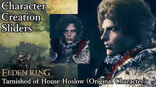 ELDEN RING Character Creation  Tarnished of House Hoslow Original Character [upl. by Nomaj]