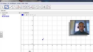 Sette inn koordinater i geogebra [upl. by Noneek]