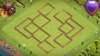 Dieciocho Diseño Ayuntamiento 10  Th10  Subida De Copas Clash of Clans [upl. by Dene730]