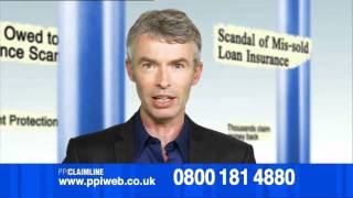 PPI Claimline TV Advert [upl. by Alessig354]