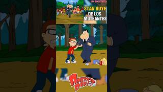 STAN ES PERSEGUIDO POR MUTANTES 😱🧟⏰  AMERICAN DAD  PARTE 5【T2 EP14】 [upl. by Barbee523]