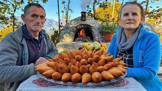 Cooking Classic Köfte  Albanian Stuffed Kibbeh  Mediterranean Food 🥩🔥🇦🇱 [upl. by Altman]