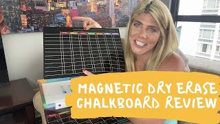 Magnetic Dry Erase Board For Fridge Review 2021 [upl. by Zullo513]