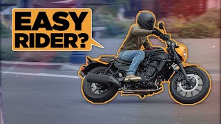 Is The New Kawasaki Eliminator The Easiest Cruiser To Ride [upl. by Eilahtan973]