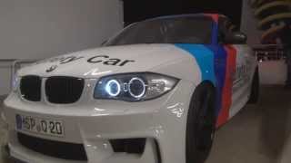 BMW e82 1er M Coupe Valencia Orange vs Safety Car Look Exterior FULL HD [upl. by Melodee]