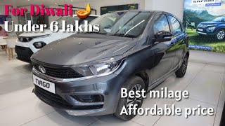 TATA Tiago  Suzuki egnis Hyundai i10 neos best milage under 6 lakhs [upl. by Gudrin]