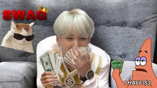 BTS play money game 💰🤑  Hindi dub newyear2024 [upl. by Mariko]