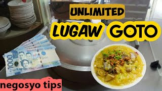 GOTO  paano magluto ng goto  unlimited lugaw  lugaw overload by cook and taste [upl. by Aicila]