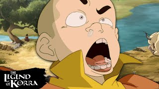 Meelo Jinora amp Ikki’s Most Chaotic Moments 🌪  The Legend of Korra [upl. by Atikahs]