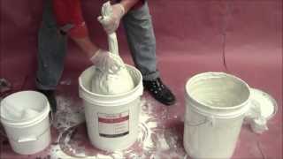 DRY MIX Veneziano  How to  Vasari Plaster [upl. by Hoskinson]