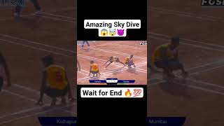 Kho Kho New Super Best Sky Dive 2024 💯🔥😈 shorts khokho sagarmeshram [upl. by Duval]