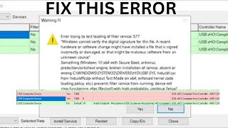 How to fix error while overclocking controller on WINDOWS 11 SECURE BOOT ON [upl. by Ardnael]