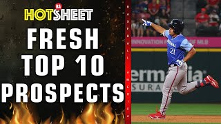 Griff McGarry joins Fresh NL East Top 10 prospects amp Padres prospect quotwhite liequot  Hot Sheet [upl. by Humfried]