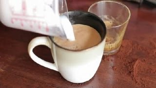 How to Make Your Own Carmel Latte  Lattes [upl. by Ellynad116]